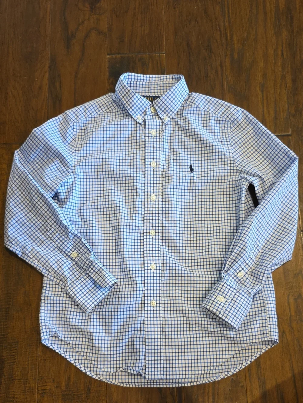Ralph Lauren Boys Size Medium Button Down Shirt